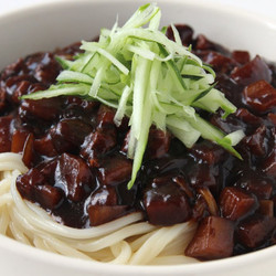 Jjajangmyeon (noodles In Blackbean Sauce)