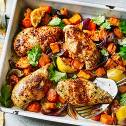 Ras-el-hanout Chicken Traybake