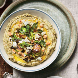 Brussels Sprouts Baba Ghanoush