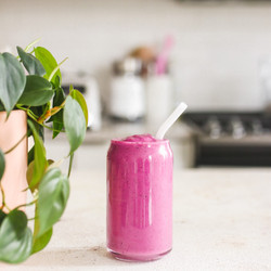 Easy Mango Dragon Fruit Smoothie