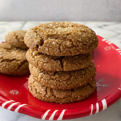 Gluten-free Soft &amp; Chewy Ginger Cookies