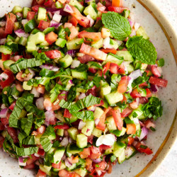 Easy Shirazi Salad Recipe