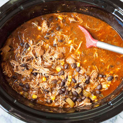 Easy Slow Cooker Chicken Chili