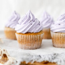 Earl Grey Lavender Cupcakes