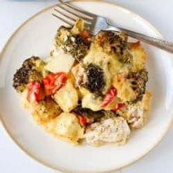 Chicken Broccoli Potato Casserole