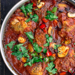 Easy Chicken Cacciatore Recipe