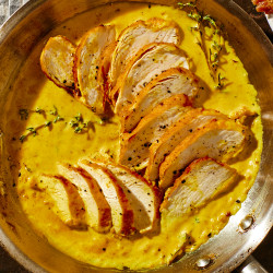 Creamy Mustard Shallot Chicken