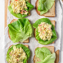 Artichoke &quot;tuna&quot; Salad Sandwiches {vegan + Vegetarian}