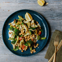 Char-grilled Broccoli salad