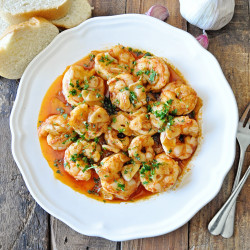 The Most Garlicky Spanish Garlic Shrimp