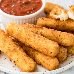 Homemade Mozzarella Sticks