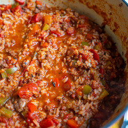 30-minute Stuffed Pepper Soup