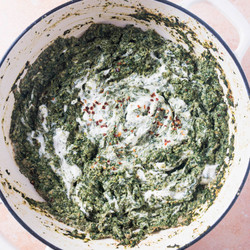 Indian-spiced Spinach (saag)