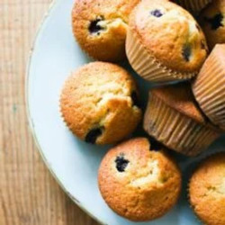 Moist Sourdough Blueberry Muffins (overnight Option)