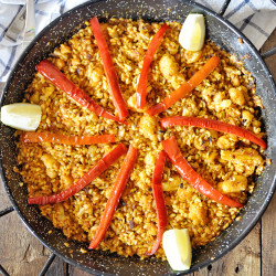 Paella With Cauliflower And Cod