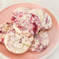 Raspberry Lemon Cookies (vegan, Gluten Free)