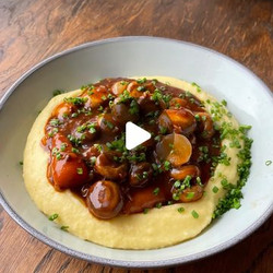 Mushroom Bourguignon