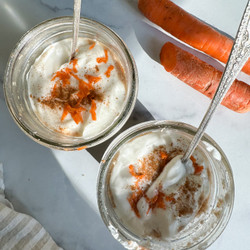 Carrot Cake Overnight Oats &amp; N’oats — The Peachie Spoon | High Protein Recipes