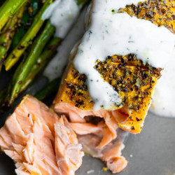 Baked Lemon Pepper Salmon