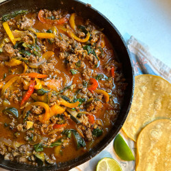 Fajita Enchilada Skillet