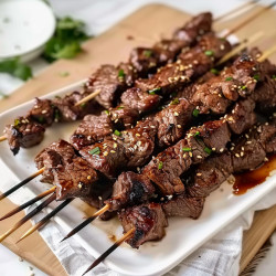 Teriyaki Beef Skewers