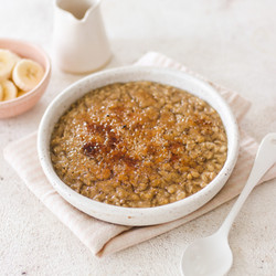 Crème Brûlée Oatmeal (vegan, Gluten Free)