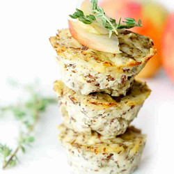 Turkey Apple Mini Meatloaf Recipe