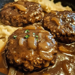 Salisbury Steak Mushroom Gravy