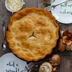 Roasted Mushroom Pot Pie