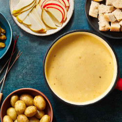 Classic Swiss Cheese Fondue