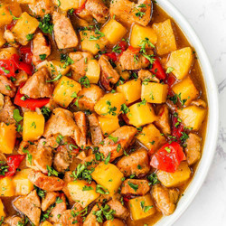 Easy Hawaiian Pineapple Pork