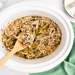 Slow Cooker Salsa Verde Chicken