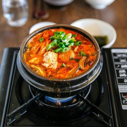 Sundubu Jjigae (korean Spicy Soft Tofu Stew)