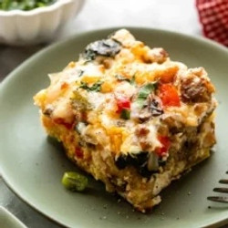 Easy Make-ahead Breakfast Casserole