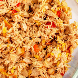 Slow Cooker Shredded Asian Chicken