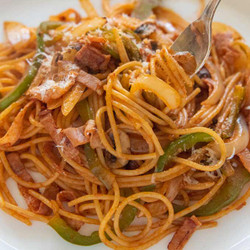 Spaghetti Napolitan (japanese Ketchup Pasta)