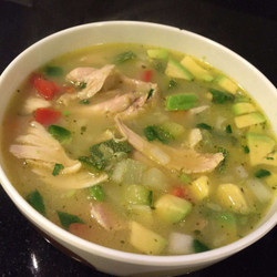 Mexican Chicken And Rice Soup (sopa De Pollo Y Arroz)