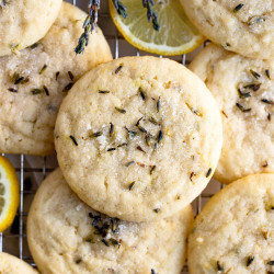 Lemon Lavender Sugar Cookies