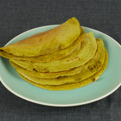 Pancakes - Soaked Mung Beans and Chickpea Flour