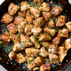 Garlic Parmesan Chicken Bites