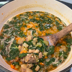 White Bean, Rosemary And Sausage Soup