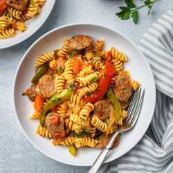 (To try) Italian Sausage And Peppers Pasta