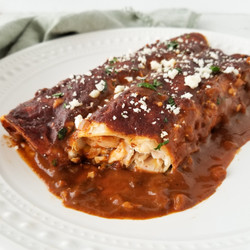 Chicken Mole Enchiladas