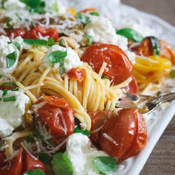 Pasta Checca With Burrata
