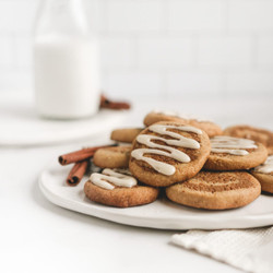 Healthy Homemade Cinnamon Roll Cookies Recipe