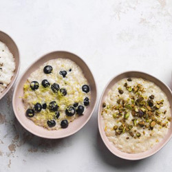 Rice Pudding With Bourbon, Orange And Cardamom