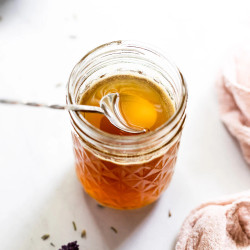 How To Make Lavender Honey Syrup