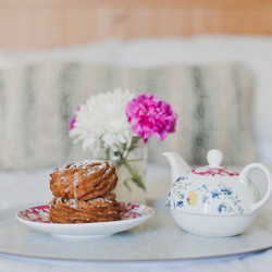 Gluten Free London Fog Doughnuts