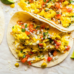 Migas Breakfast Tacos