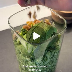 Creamy Cucumber Avocado Broccoli Salad